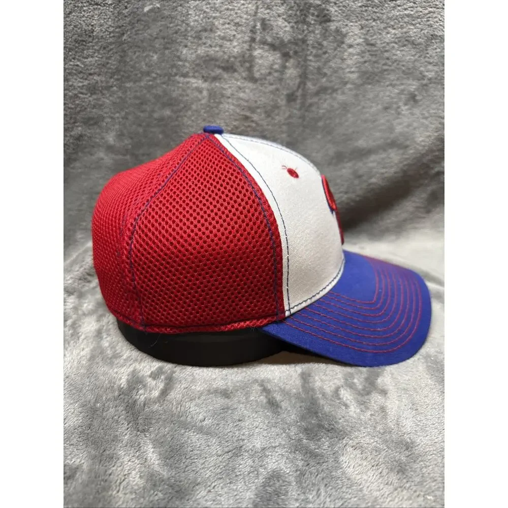 Phillies New Era 39thirty Hat Small/Medium Flex MLB Red‎ White Blue HTF Rare